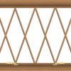 WDMA 32x24 (31.5 x 23.5 inch) Oak Wood Green Aluminum Push out Awning Window without Grids with Diamond Grills