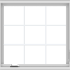 WDMA 32x30 (31.5 x 29.5 inch) White Vinyl UPVC Crank out Casement Window without Grids