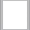WDMA 32x36 (31.5 x 35.5 inch) Pine Wood Light Grey Aluminum Push out Casement Window with Colonial Grids Exterior