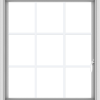 WDMA 32x36 (31.5 x 35.5 inch) White uPVC Vinyl Push out Casement Window without Grids