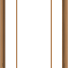 WDMA 32x48 (31.5 x 47.5 inch) Oak Wood Dark Brown Bronze Aluminum Crank out Awning Window with Prairie Grilles