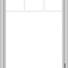 WDMA 32x48 (31.5 x 47.5 inch) White Vinyl UPVC Crank out Casement Window with Fractional Grilles