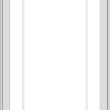 WDMA 32x66 (31.5 x 65.5 inch) White Vinyl UPVC Crank out Casement Window with Prairie Grilles