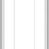 WDMA 32x66 (31.5 x 65.5 inch) White uPVC Vinyl Push out Casement Window with Prairie Grilles