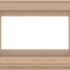 WDMA 34x24 (33.5 x 23.5 inch) Composite Wood Aluminum-Clad Picture Window without Grids-2