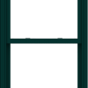 WDMA 36x102 (35.5 x 101.5 inch)  Aluminum Single Hung Double Hung Window without Grids-5