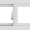 WDMA 36x12 (35.5 x 11.5 inch) Vinyl uPVC White Slide Window without Grids Interior