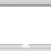 WDMA 36x20 (35.5 x 19.5 inch) White Vinyl uPVC Crank out Awning Window without Grids