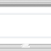 WDMA 36x20 (35.5 x 19.5 inch) White Vinyl uPVC Crank out Awning Window with Prairie Grilles