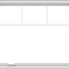 WDMA 36x30 (35.5 x 29.5 inch) White Vinyl UPVC Crank out Casement Window with Fractional Grilles