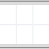 WDMA 36x30 (35.5 x 29.5 inch) White uPVC Vinyl Push out Awning Window with Colonial Grids Exterior