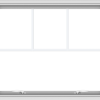 WDMA 36x30 (35.5 x 29.5 inch) White uPVC Vinyl Push out Awning Window with Fractional Grilles