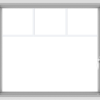 WDMA 36x32 (35.5 x 31.5 inch) White uPVC Vinyl Push out Casement Window with Fractional Grilles