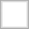 WDMA 36x36 (35.5 x 35.5 inch) White uPVC Vinyl Push out Casement Window with Colonial Grids Exterior