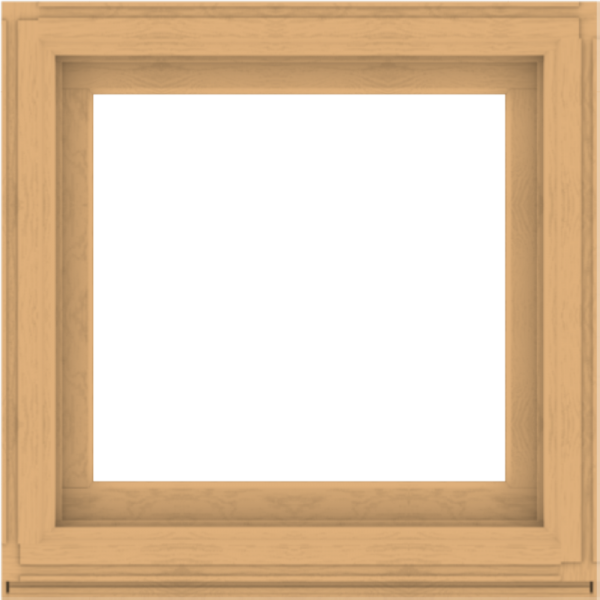 WDMA 36x36 (35.5 x 35.5 inch) Composite Wood Aluminum-Clad Picture Window without Grids-3