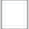 WDMA 36x40 (35.5 x 39.5 inch) White uPVC Vinyl Push out Awning Window with Prairie Grilles