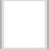 WDMA 36x40 (35.5 x 39.5 inch) White uPVC Vinyl Push out Casement Window with Colonial Grids Exterior