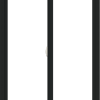 WDMA 36x54 (35.5 x 53.5 inch) Vinyl uPVC Black Slide Window without Grids Interior