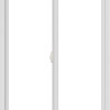 WDMA 36x60 (35.5 x 59.5 inch) Vinyl uPVC White Slide Window without Grids Interior
