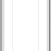 WDMA 36x60 (35.5 x 59.5 inch) White uPVC Vinyl Push out Casement Window with Prairie Grilles