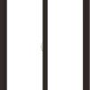 WDMA 36x66 (35.5 x 65.5 inch) Vinyl uPVC Dark Brown Slide Window without Grids Interior