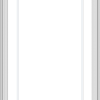 WDMA 36x66 (35.5 x 65.5 inch) White Vinyl UPVC Crank out Casement Window with Prairie Grilles