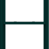 WDMA 38x114 (37.5 x 113.5 inch)  Aluminum Single Hung Double Hung Window without Grids-5