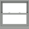 WDMA 38x36 (37.5 x 35.5 inch)  Aluminum Single Double Hung Window without Grids-1