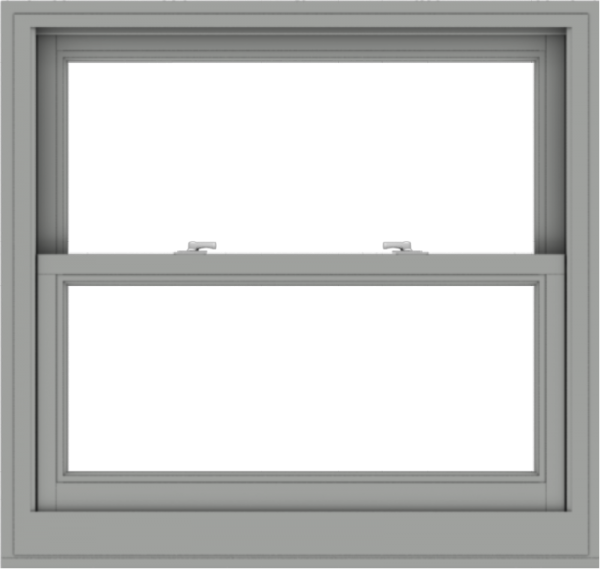 WDMA 38x36 (37.5 x 35.5 inch)  Aluminum Single Double Hung Window without Grids-1