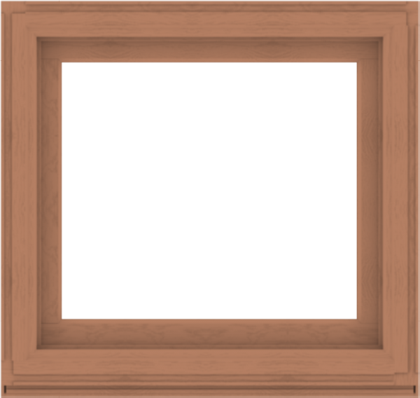WDMA 38x36 (37.5 x 35.5 inch) Composite Wood Aluminum-Clad Picture Window without Grids-4