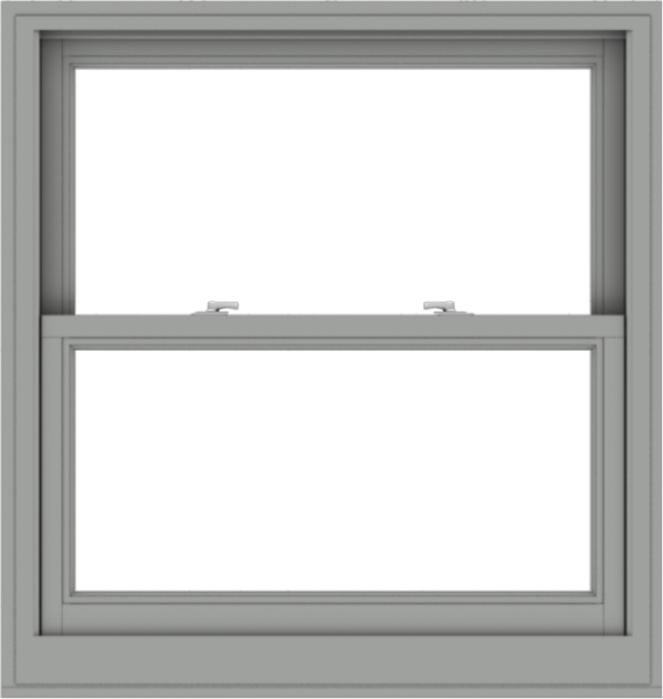 WDMA 38x40 (37.5 x 39.5 inch)  Aluminum Single Double Hung Window without Grids-1