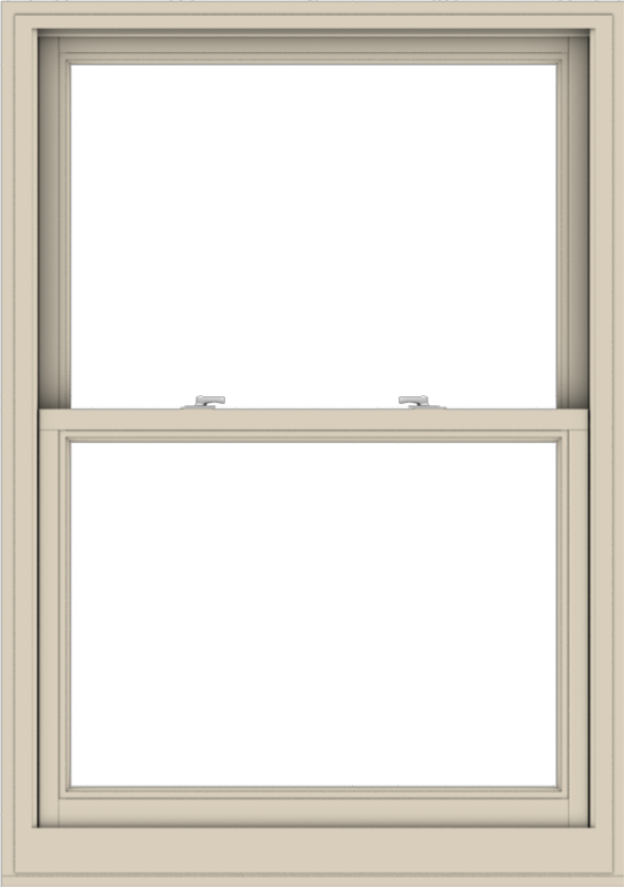 WDMA 38x54 (37.5 x 53.5 inch)  Aluminum Single Hung Double Hung Window without Grids-2