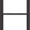 WDMA 38x84 (37.5 x 83.5 inch)  Aluminum Single Hung Double Hung Window without Grids-3