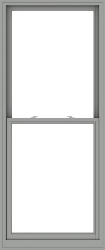 WDMA 38x90 (37.5 x 89.5 inch)  Aluminum Single Double Hung Window without Grids-1