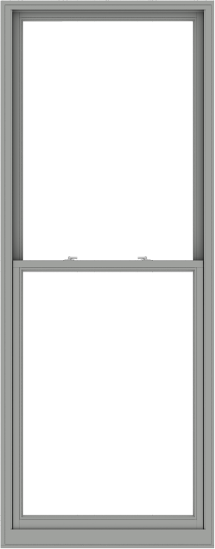 WDMA 40x102 (39.5 x 101.5 inch)  Aluminum Single Double Hung Window without Grids-1