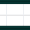 WDMA 40x20 (39.5 x 19.5 inch) Oak Wood Green Aluminum Push out Awning Window with Colonial Grids Exterior
