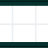 WDMA 40x24 (39.5 x 23.5 inch) Oak Wood Green Aluminum Push out Awning Window with Colonial Grids Exterior
