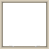 WDMA 40x40 (39.5 x 39.5 inch) Aluminum Push out Awning Window without Grids