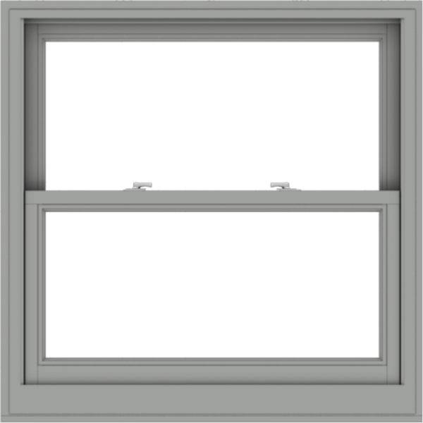 WDMA 40x40 (39.5 x 39.5 inch)  Aluminum Single Double Hung Window without Grids-1