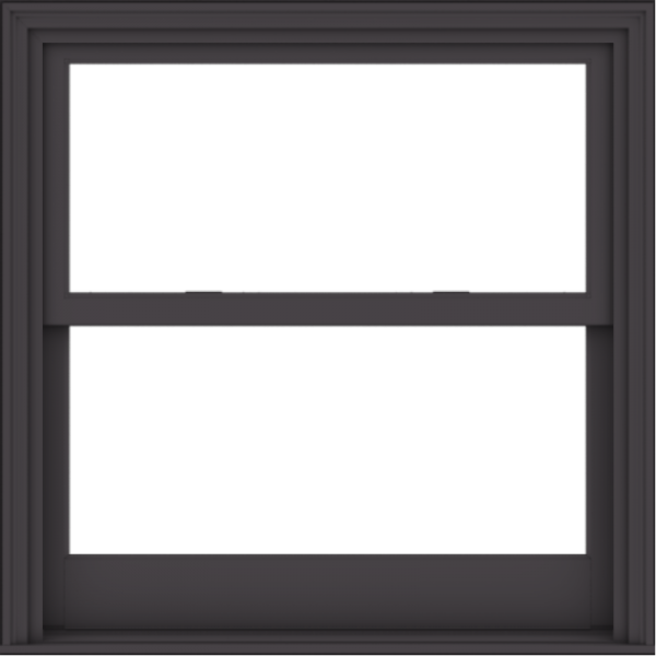 WDMA 40x40 (39.5 x 39.5 inch)  Aluminum Single Hung Double Hung Window without Grids-3