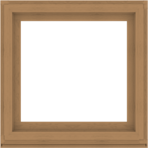 WDMA 40x40 (39.5 x 39.5 inch) Composite Wood Aluminum-Clad Picture Window without Grids-1