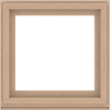 WDMA 40x40 (39.5 x 39.5 inch) Composite Wood Aluminum-Clad Picture Window without Grids-2