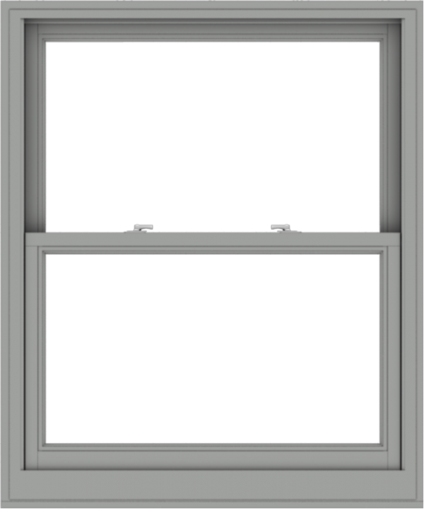 WDMA 40x48 (39.5 x 47.5 inch)  Aluminum Single Double Hung Window without Grids-1