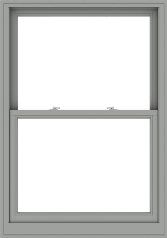 WDMA 40x57 (39.5 x 56.5 inch)  Aluminum Single Double Hung Window without Grids-1