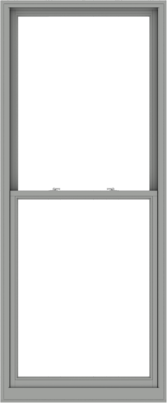 WDMA 40x96 (39.5 x 95.5 inch)  Aluminum Single Double Hung Window without Grids-1