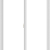 WDMA 42x54 (41.5 x 53.5 inch) Vinyl uPVC White Slide Window without Grids Interior