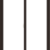 WDMA 42x54 (41.5 x 53.5 inch) Vinyl uPVC Dark Brown Slide Window without Grids Interior