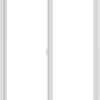 WDMA 42x60 (41.5 x 59.5 inch) Vinyl uPVC White Slide Window without Grids Interior