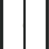 WDMA 42x66 (41.5 x 65.5 inch) Vinyl uPVC Black Slide Window without Grids Interior