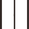 WDMA 42x66 (41.5 x 65.5 inch) Vinyl uPVC Dark Brown Slide Window without Grids Interior